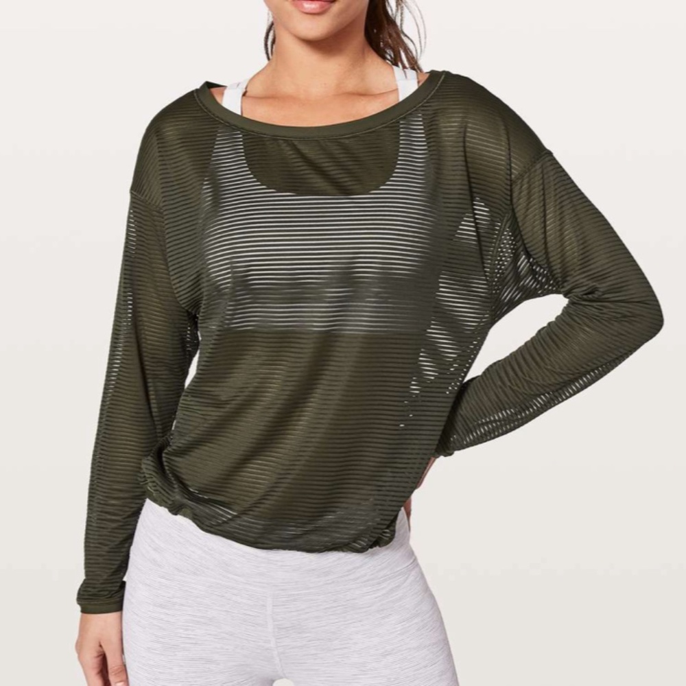 Lululemon Lean In Long Sleeve